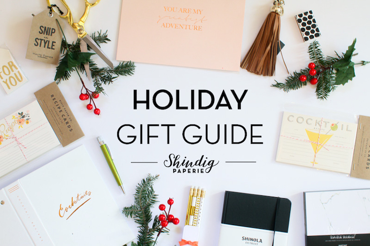 Here's an example of a holiday gift guide that is designed well.