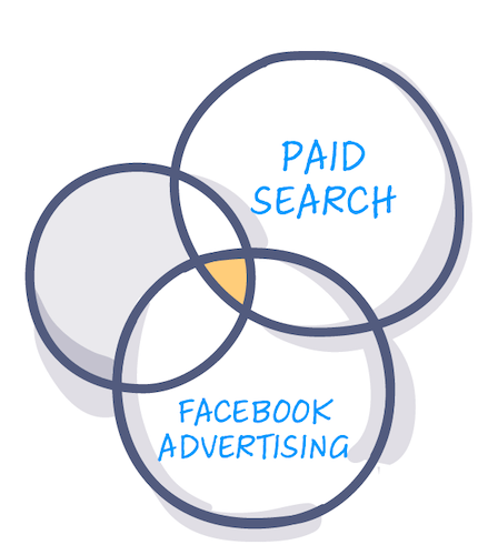 paid search + facebook ads benefits