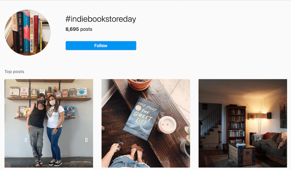 what to post on instagram - hashtags example