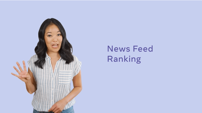 facebook news feed - the ranking system for posts