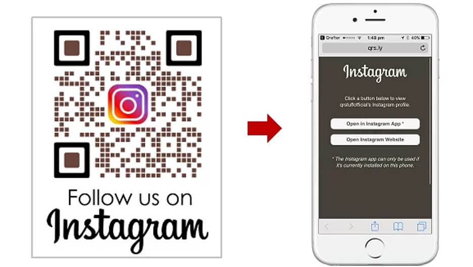 promote your instagram using print ads