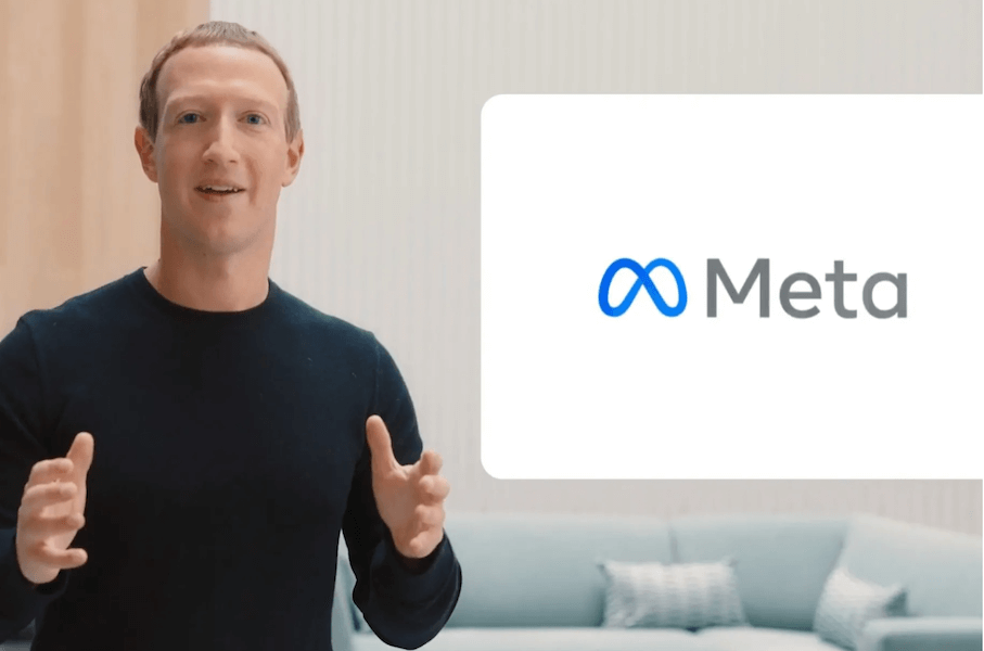 facebook marketing strategy - mark zuckerberg announcing meta