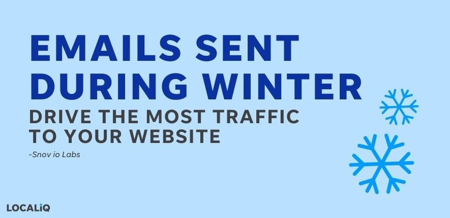 february email subject lines - winter email statistic callout 