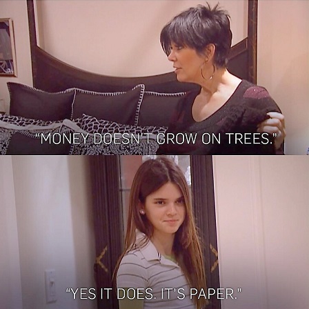 marketing budget - kardashian money grows on trees since its paper meme